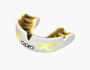 Капа OPRO Power-Fit Bling-Urban Series White/Gold фото